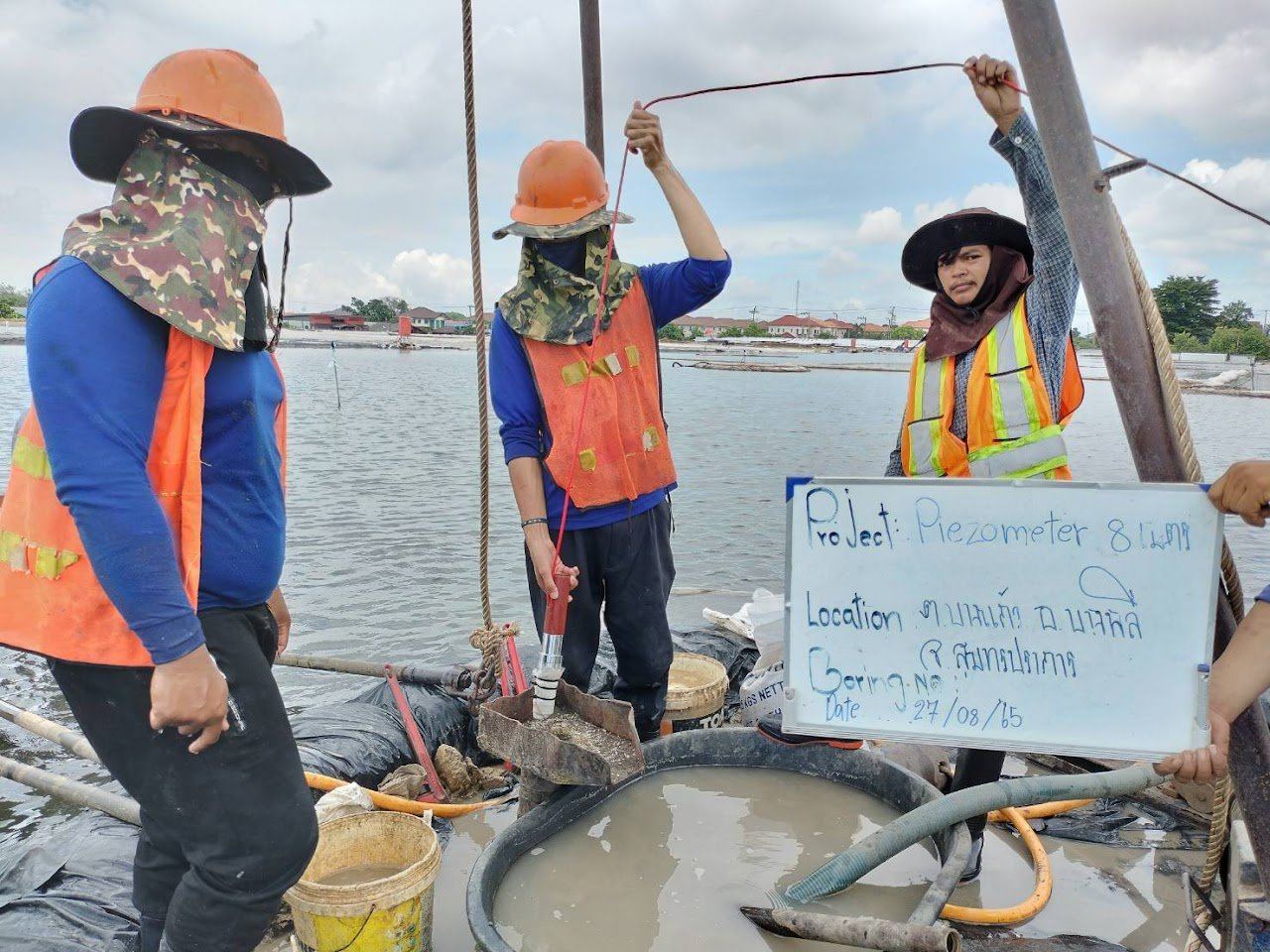 Piezometer 8m สมุทรปราการ SPN Instrumentation