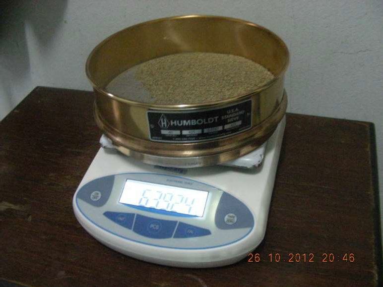 ชุดตะแกรงร่อนดินสำหรับวิเคราะห์ขนาดเม็ดดิน Sieve Analysis ตามมาตรฐาน ASTM D6913